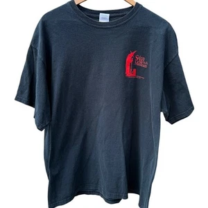 T-shirt nera vintage Y2K Salem Witch Museum Massachusetts taglia XL - Foto 1 di 5