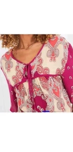 NEW Joe Browns Tunic Top Size 18 Pink - Picture 1 of 4