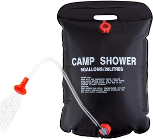 Cartman 5 Gallonen Solar Camping Duschtasche Outdoor beheizt Wandern Reisen - Bild 1 von 5