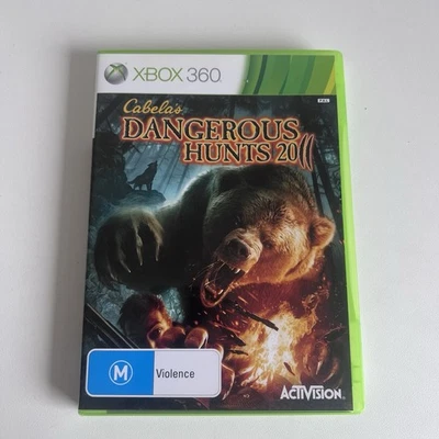 Cabela's Dangerous Hunts 2011 Xbox 360 Complete + Manual PAL - Image 1 of 4