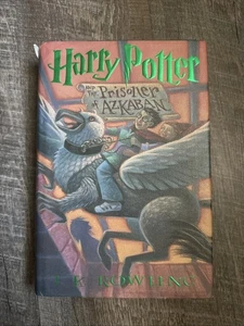 Harry Potter And The Prisoner Of Azkaban Hardcover Book First American Edition - Foto 1 di 8