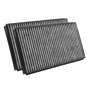 •2pcs Cabin Air Filter Set For E60 528i 535i 535xi 545i 550i 650i M5 M6 - Picture 1 of 9