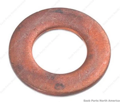 Oil Drain Plug Washer For 1998 Saab 900 8718439-AD Genuine OEM - Image 1 of 2