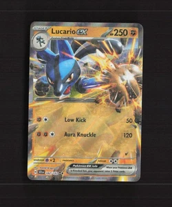 Lucario ex 082/142 Stellar Crown Ultra Rare Holo Pokemon Card NM - Picture 1 of 10