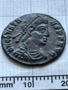 Originale römische Bronze Münze Constans als Augustus 337-350 nach Christus - Bild 1 von 2