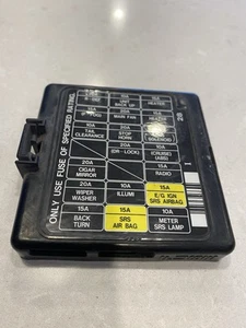Subaru Legacy 95-01 FUSE BOX JUNCTION BLOCK COVER OEM Sold As Is No Returns - Picture 1 of 6