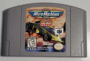 Micro Machines 64 Turbo (Nintendo 64, 1999) Untested - Picture 1 of 3