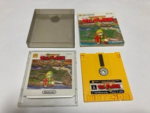 The Legend of Zelda Boxed With Manual A Nintendo Famicom Disk FCD Japan import - Picture 1 of 4