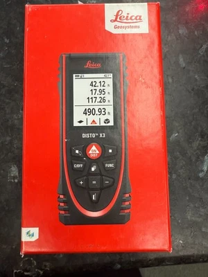 Medidor de distancia láser Leica Disto X3 Foto 1 de 2