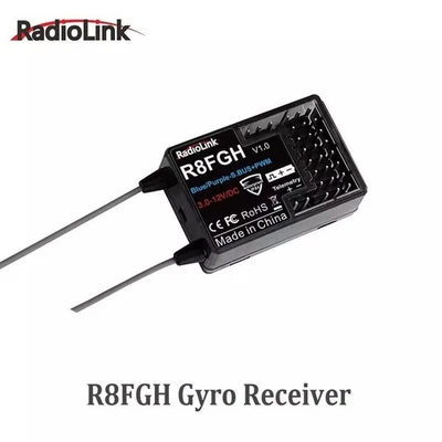 RadioLink R8FGH Gyro Receiver Dual antenna 8CH High voltage 14S for RC Car Boat - Image 1 of 4