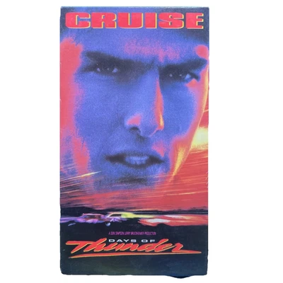 Days of Thunder (VHS 1990) Cult Classic Cruise Duvall Reilly Quade Nascar - Image 1 of 4