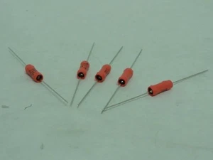207745 New-No Box; Vishay IHD1BH4R7L Lot-5 Fixed Inductors Axial 4.7uH 15% - Picture 1 of 3
