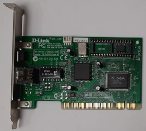 D-Link DFE-530TX Rev.A3 PCI Netzwerkkarte (RJ45, DL10030, retro, 2001) - Bild 1 von 4