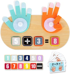Educational Learning Number Toys for Toddlers 2-4 Years, Kids Finger Counting - Picture 1 of 12