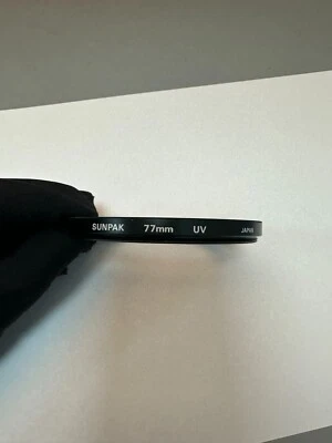 SUNPAK 77mm UV Filter. Made in Japan - Image 1 of 4