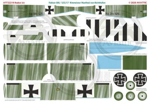 Aviattic ATT32219 1/32 Fokker Dr.I 525/17 Rittmeister Manfred von Richthofen - Picture 1 of 2