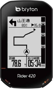 Bryton Rider 420 Cycling Computer Cyclone Bicycle Navigation GPS Bluetooth - Picture 1 of 7
