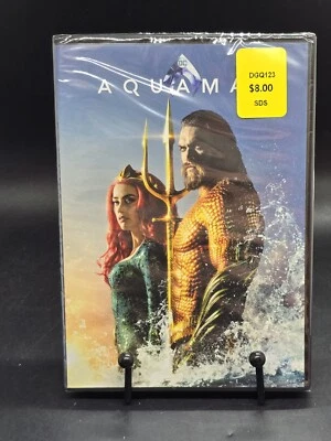 Aquaman (DVD) William Dafoe Jason Momoa Heard Lundgren Widescreen NEW SEALED Foto 1 de 4