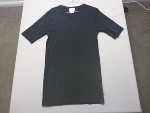 032 MENS NWOT KATHMANDU BLACK V-NECK S/S T-SHIRT SZE XL $55 RRP. - Picture 1 of 9