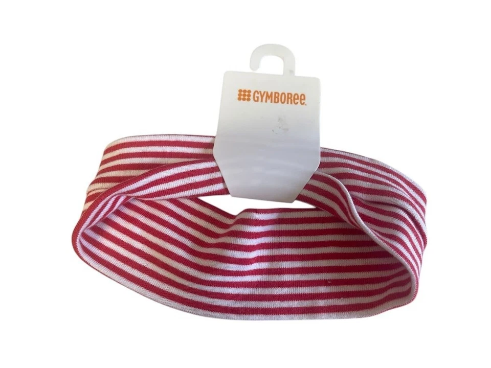 Diadema Gymboree a rayas rojas y blancas Foto 1 de 1