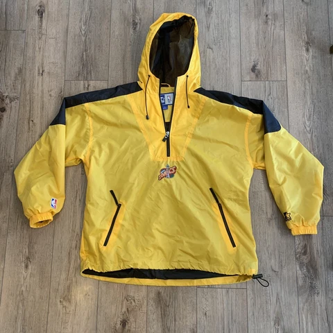 Vintage Seattle Supersonics starter  pullover windbreaker jacket size Large Cover