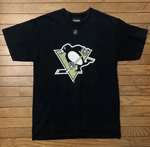 Camiseta deportiva Pittsburg Penguins Rebook Maxime Talbot #25 NHL para hombre pequeña negra - Imagen 1 de 6