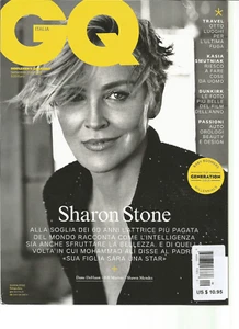 GQ ITALIA MAGAZINE SETTEMBRE 2017, SHARON STONE. - Foto 1 di 1