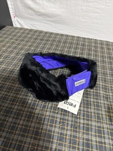 Vintage FERA Skiwear reversible headband purple - Picture 1 of 7