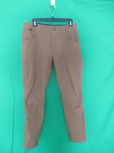 Kuhl Born In The Mountains Mens Size 32x30 (Actual 32X29) Brown Hiking Pants - Picture 1 of 13