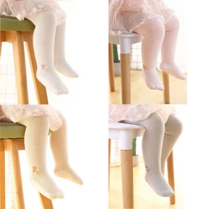 Baby Children’s Mesh Thin Breathable Pantyhose Girls Soft Elastic Tights - Picture 1 of 10