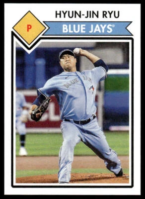 2020-21 Topps 582 Montgomery Club Set 1 Hyun-Jin Ryu #5 Toronto Blue Jays - Image 1 of 2