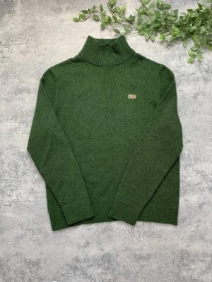 Suéter Napapijri 1/4 Cremallera Talla (M) Color Verde Foto 1 de 4