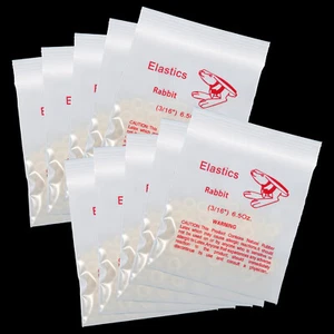 5000 PIEZAS Bandas elásticas de ortodoncia dental Rabbit Force 6,5 OZ, 3/16" - Imagen 1 de 8