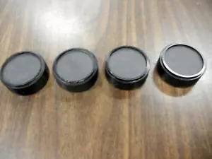Four - Tuning Knobs for Motorola T1500-Series UHF Duplexers Ham GMRS 2-Way Radio - Picture 1 of 4