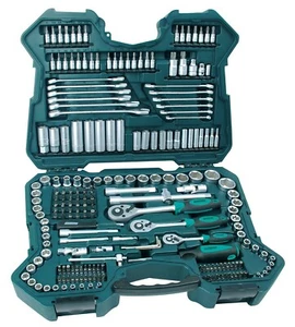 ESTUCHE DE HERRAMIENTAS 215 PIEZAS MALETIN CARRACAS MANNESMANN M98430 - Imagen 1 de 8