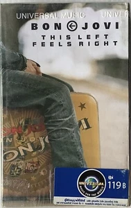 New Bon Jovi This Left Feels Right Original Thai Edition Cassette Seal - Picture 1 of 2