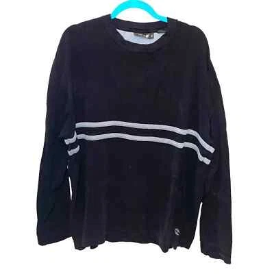 Top tejido gofre a rayas negro y gris Timberland Foto 1 de 4