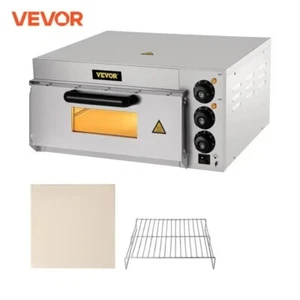 VEVOR forno per Pizza elettrico pietra 40x40cm strato a piano singolo 110-1300W - Bild 1 von 7
