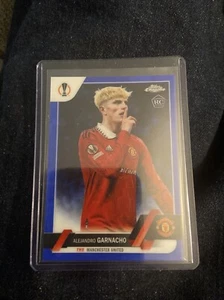 2022-23 Topps Chrome Sapphire UEFA Alejandro Garnacho Image Variation RC #50 - Picture 1 of 1