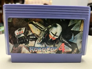 ROBOCOP Robo Cop 4 RARE Famicom Famiclone Nes Game Cartridge - Picture 1 of 4