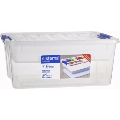 4x Sistema Storage With Tray 7.9l Each - image 1 of 3