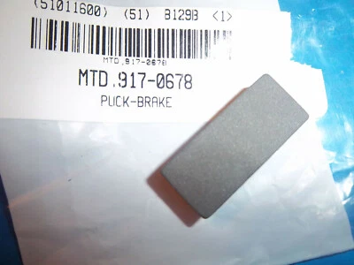 NUEVA PASTILLA DE FRENO MTD 917-0678 OEM ENVÍO GRATUITO MS3 Foto 1 de 2