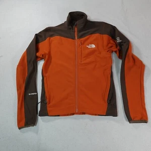 The North Face Flight Series Jacket Mens Small Orange TKA Stretch Outdoor Hike - Picture 1 of 17