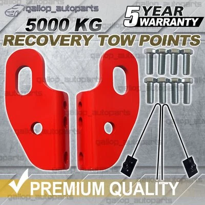 Rated Recovery Tow Point Pair For Nissan Patrol GU 2,3,4 + 5 TONNE RATING - image 1 of 4