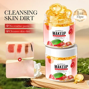 Cápsulas desmaquillantes 35 piezas productos de belleza de gel de maquillaje para limpiar y disolver - Imagen 1 de 12