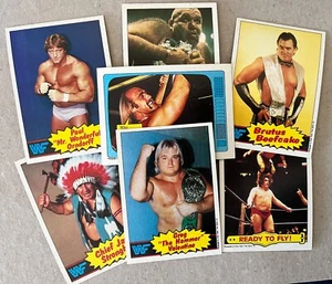 WWF WWE Topps 1985 Vintage Wrestling Trading Cards - Pick One (Hulk Hogan) RARE - Bild 1 von 137