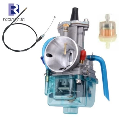 For Honda CR80 CR85R CR125 65 85 Racing Flat Side Carburetor & Choke Cable - Image 1 of 4