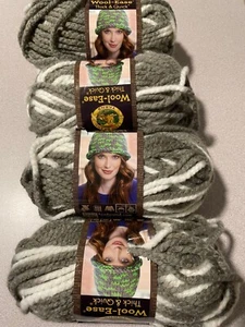 Lot -Lion Brand Wool-Ease Thick & Quick #513 Seagull - New 4 skeins - Picture 1 of 4