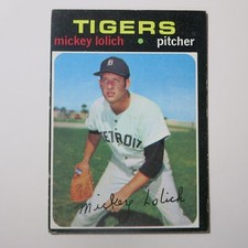 Mickey Lolich 1971 Topps #133 Detroit Tigers