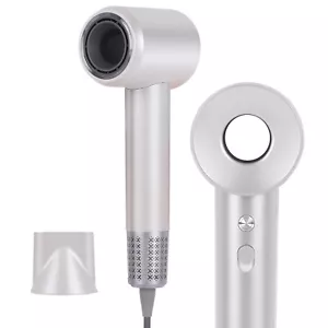 1800W Ionen Föhn Haartrockner Hair Dryer Schnelltrocknender Weiß 120,000 RPM Pro - Bild 1 von 12
